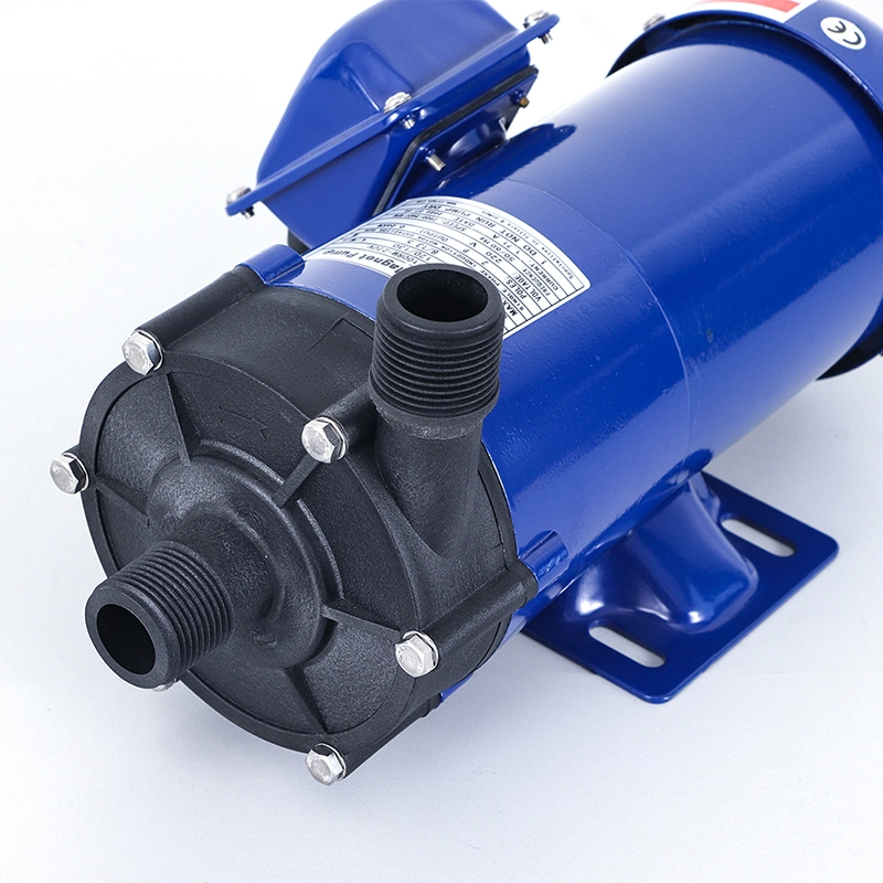 FRPP PVDF Plastic Chemical Transfer Magnetic Drive Centrifugal Pumps