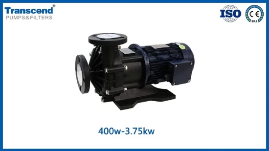 FRPP PVDF Plastic Chemical Transfer Magnetic Drive Centrifugal Pumps