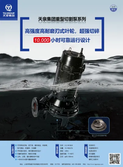 Wq Series Submersible Sewage Pump 300wq Autocoupling