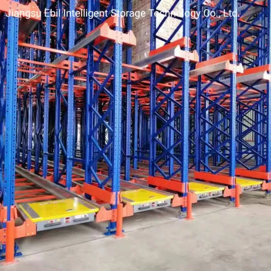 Automatic Storage System Radio Shuttle Rack System Electric Control Pallet Shuttle Racking Systems