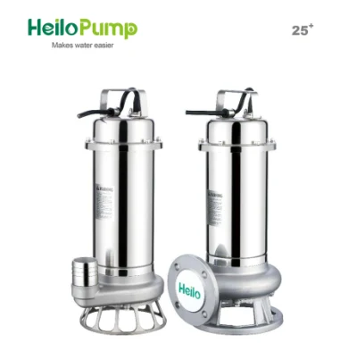 Stainless Steel 316 Stamping Optional Commercial Buildings Sewage Disposal Submersible Sewage Pumps WQD