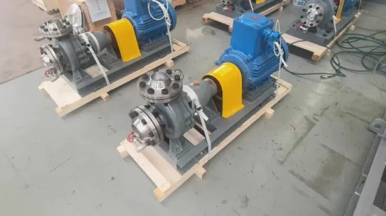 Fza API610 Stainless Steel Centrifugal Chemical Pumps for Petrochemical Engineering Industry